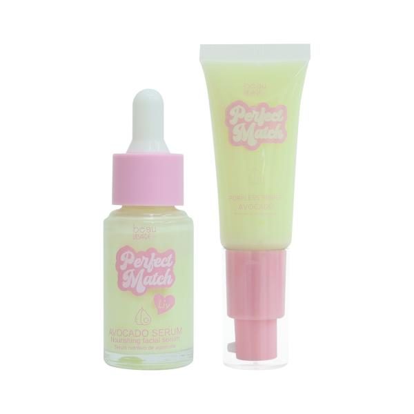 SET DE PRIMER Y SERUM DE AGUACATE BEAU VISAGE