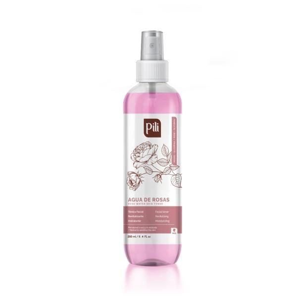 TÓNICO PARA LA PIEL CON AGUA DE ROSAS PILI