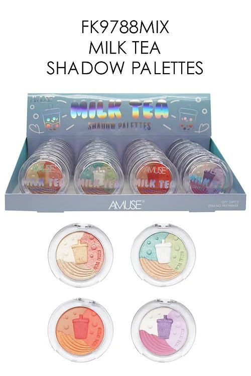 PALETA DE SOMBRAS MILK TEA AMUSE