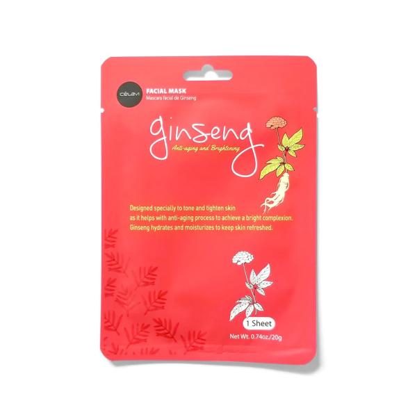 MASCARILLA FACIAL DE GINSENG CELAVI MK016