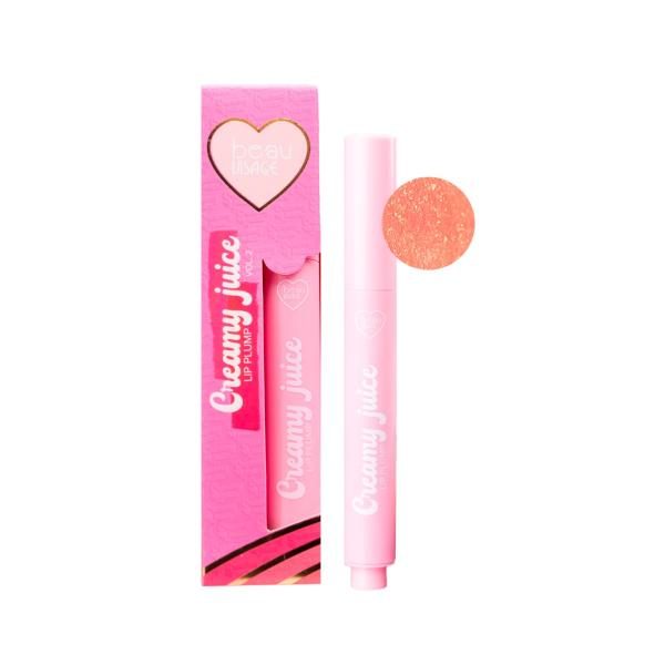 LABIAL EN BARRA CREAMY JUICE LIP PLUMP VOL 2.0 SUNRISE BEAU VISAGE