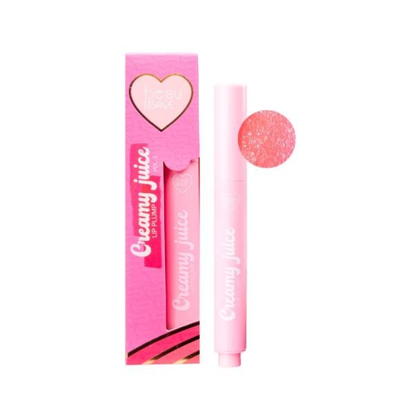LABIAL EN BARRA CREAMY JUICE LIP PLUMP VOL 2.0 BABY PINK BEAU VISAGE