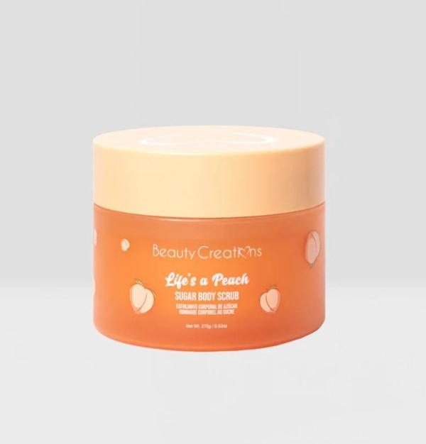 EXFOLIANTE CORPORAL FRUITY COLLECTION LIFE'S A PEACH BEAUTY CREATION