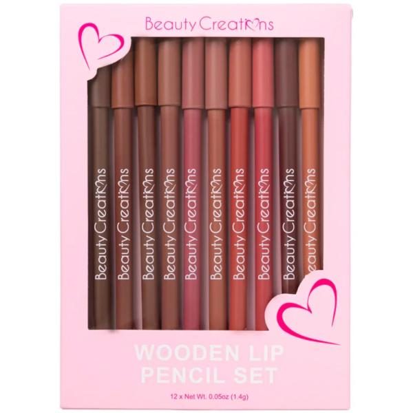 SET DE LAPIZ DELINEADOR DE LABIOS BEAUTY CREATIONS