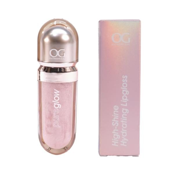 BRILLO DE LABIOS HIDRATADO PURE GLOW CON PURPURINA OG COSMETICS