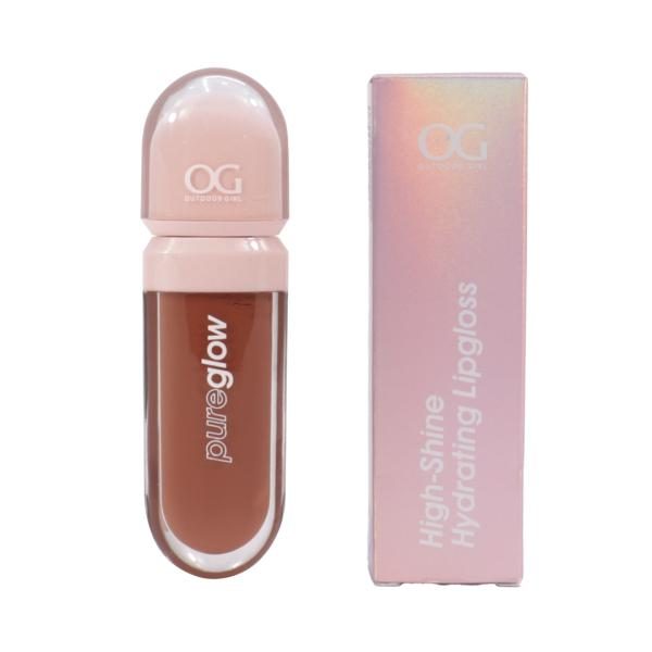 BRILLO DE LABIOS HIDRATADO PURE GLOW CON PURPURINA OG COSMETICS