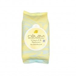 TOALLAS DESMAQUILLANTES VITAMINA E Y ACIDO HYALURONICO CELAVI