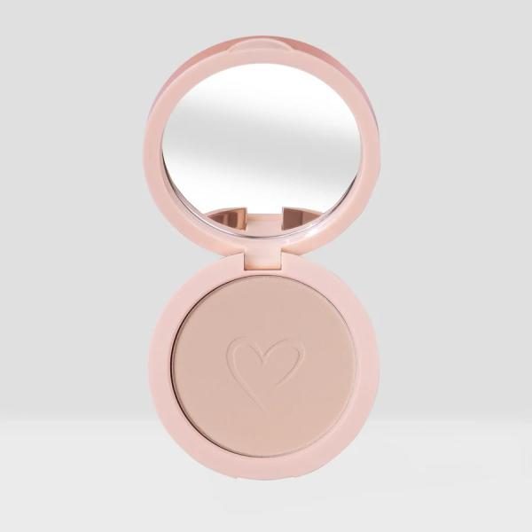 POLVO COMPACTO PRETTY PRESSED SETTING POWDER BARELY BEIGE BEAUTY CREATIONS
