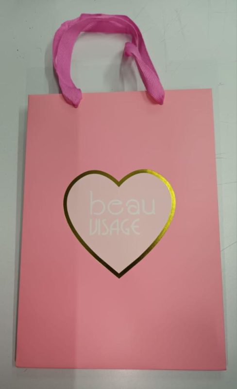 BOLSA DE CARTON CON MANIGUETA BEAU VISAGE