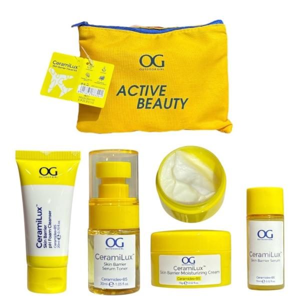 SET DE CUIDADO FACIAL VIAJERO CERAMILUX OG COSMETICS