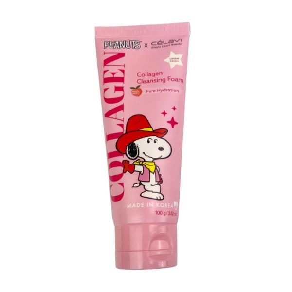 ESPUMA FACIAL COLAGENO PEANUTS CELAVI