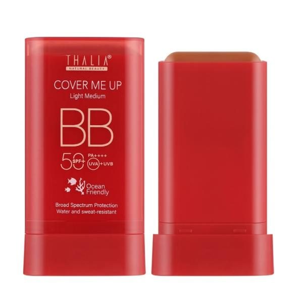 BARRA SOLAR COVER ME UP BB 50 SPF TONO CLARO THALIA