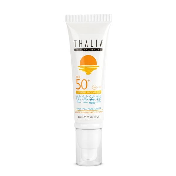TECNOLOGÍA LIPOSÓMICA CREMA HIDRATANTE FACIAL DIARIA - SPF 50+ THALIA