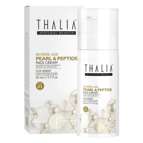 CREMA FACIAL CON PERLA Y PÉPTIDOS REVERSE AGE PASO 3 THALIA