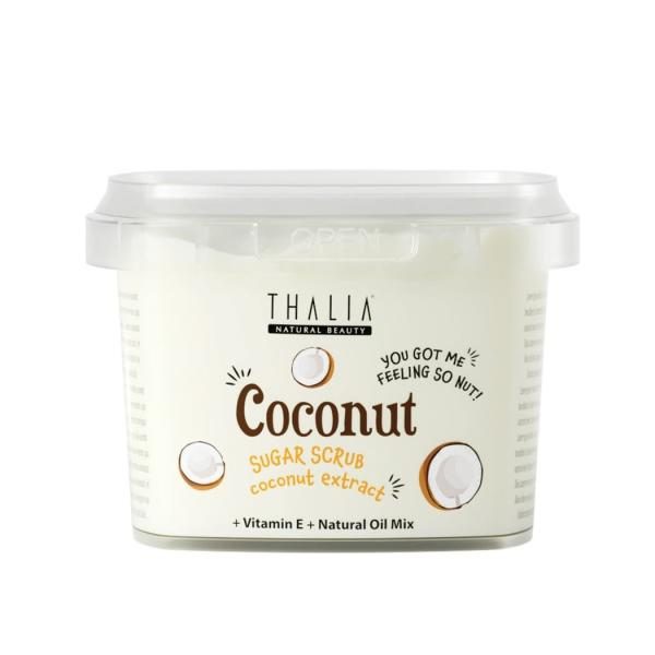 COCKTAIL EXFOLIANTE DE AZÚCAR COCO THALIA