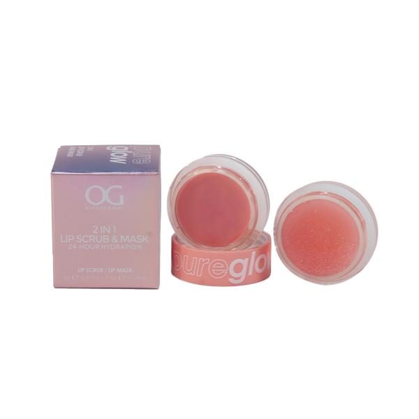 BALSAMO Y EXFOLIANTE LABIAL PURE GLOW OG COSMETICS
