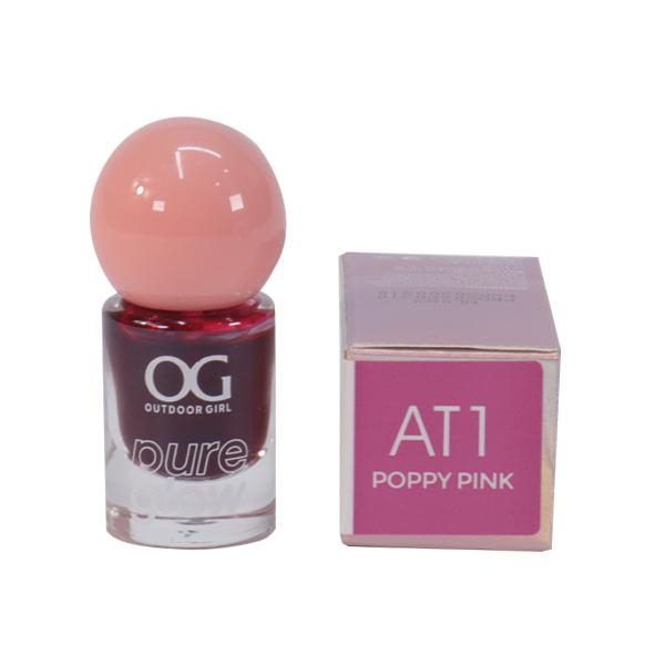 TINTA DE LABIOS AQUA PURE GLOW POPPY PINK OG COSMETICS