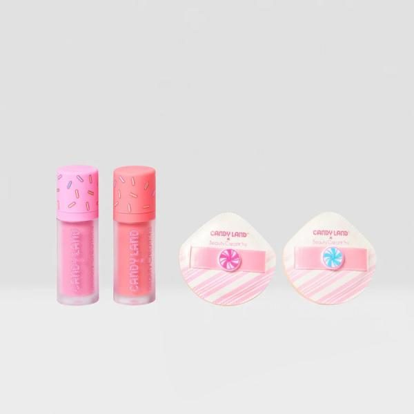 SET DE RUBOR LIQUIDO CON ESPONJAS CANDYLAND LOLLIPOPPIN BEAUTY CREATIONS