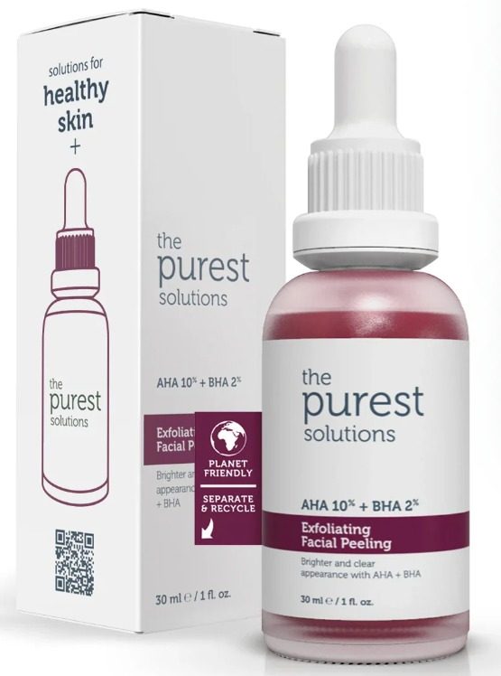 EXFOLIANTE FACIAL AHA 10% + BHA 2% - PEELING SOLUTION THE PUREST