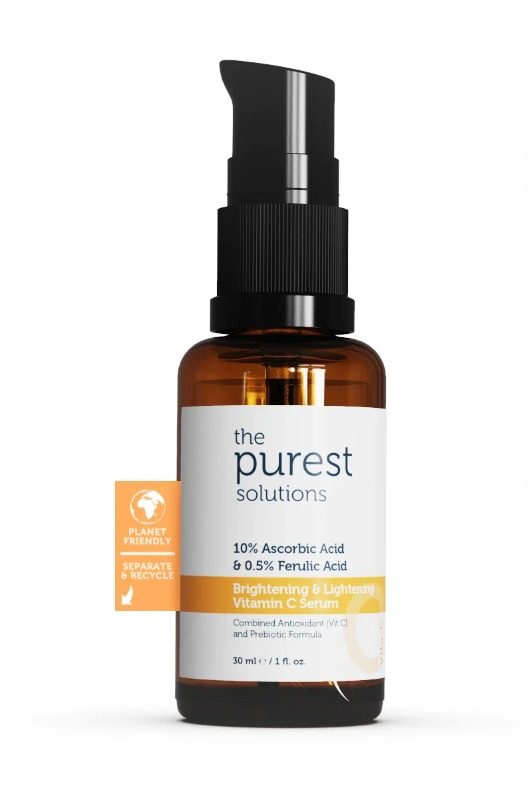 SERUM FACIAL BRIGHTENING & LIGHTENING VITAMIN C 10% ASCORBIC ACID & FERULIC ACID 0,5% THE PUREST