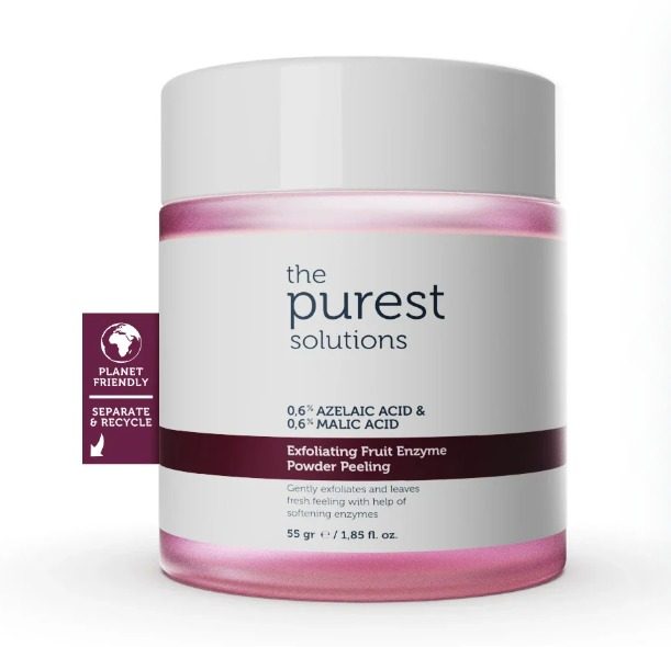 EXFOLIANTE FRUIT ENZYME POWDER PEELING 0,6% AZELAIC ACID & 0,6% MALIC ACID THE PUREST