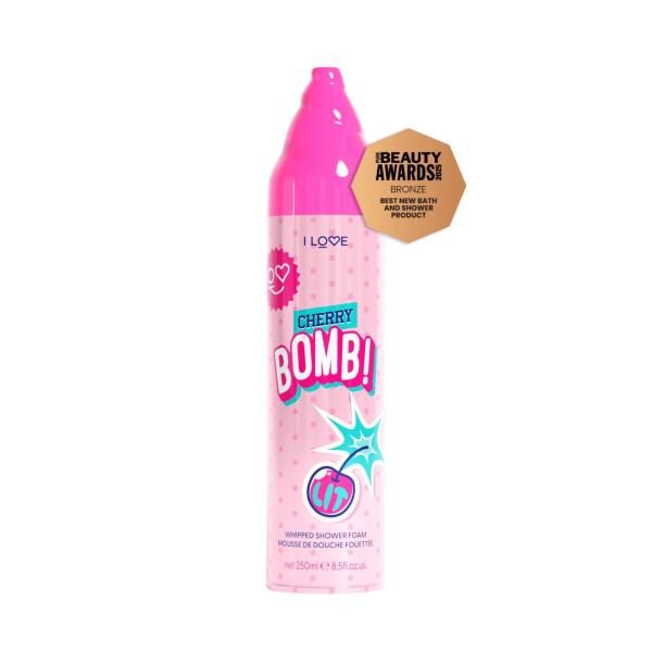 ESPUMA DE DUCHA BATIDA CHERRY BOMB I LOVE