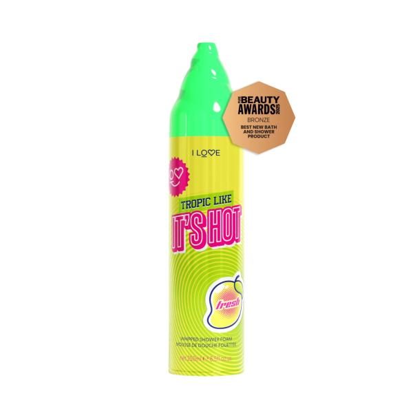 ESPUMA DE DUCHA BATIDA TROPIC LIKE IT'S HOT I LOVE