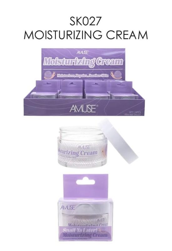 CREMA FACIAL HIDRATANTE BABA DE CARACOL AMUSE
