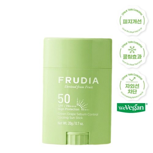 BLOQUEADOR SOLAR DE UVA VERDE EN BARRA CONTROL GRASA FRUDIA