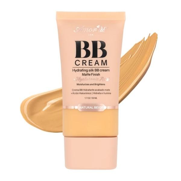 BASE LIQUIDA BB CREAM ACIDO HIALURONICO NATURAL BEIGE AMOR US