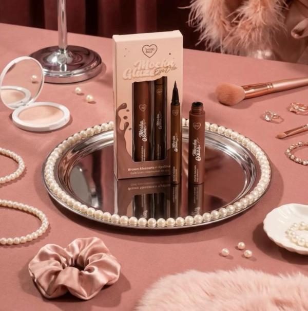 SET DE MASCARA DE PESTAÑAS Y DELINEADOR MOCHA GLAZE BEAU VISAGE