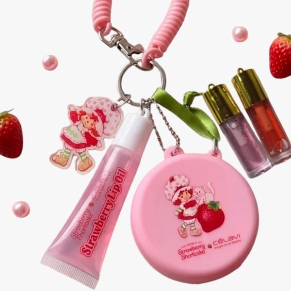 SET DE BRILLO LABIAL CON LLAVERO Y MONEDERO CELAVI