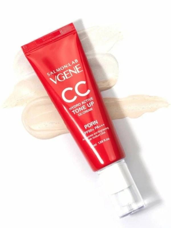 BLOQUEADOR SOLAR CON COLOR HYDRO ACTIVE TONE UP CC CREAM V SALMON
