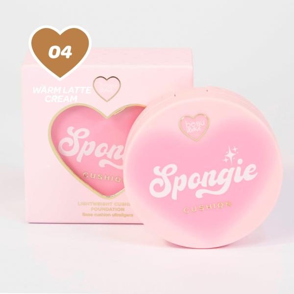 CUSHION SPONGIE ULTRA LIGERA WARM LATTE CREAM BEAU VISAGE