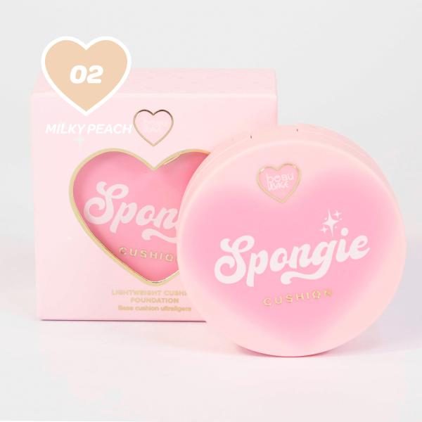 CUSHION SPONGIE ULTRA LIGERA MILKY PEACH BEAU VISAGE