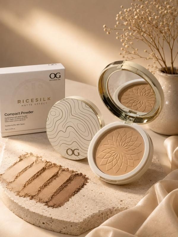 POLVO COMPACTO MATTE RICE SILK OG COSMETICS