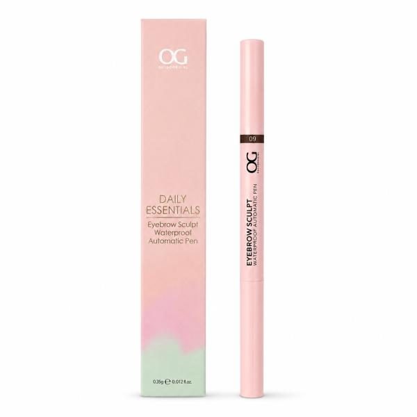 LAPIZ DE CEJAS CON CEPILLO WATERPROOF DAILY ESSENTIALS OG COSMETICS
