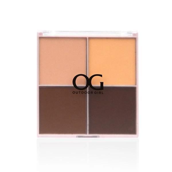PALETA DE CONTORNO EN POLVO OG COSMETICS
