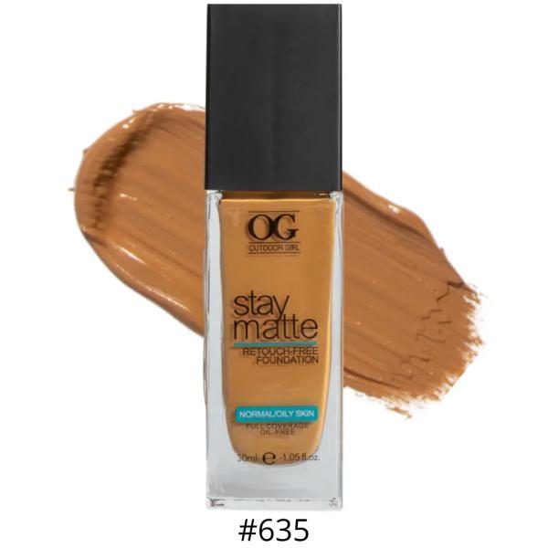 BASE LIQUIDA MATTE RE-TOUCHING WARM COCONUT OG COSMETICS