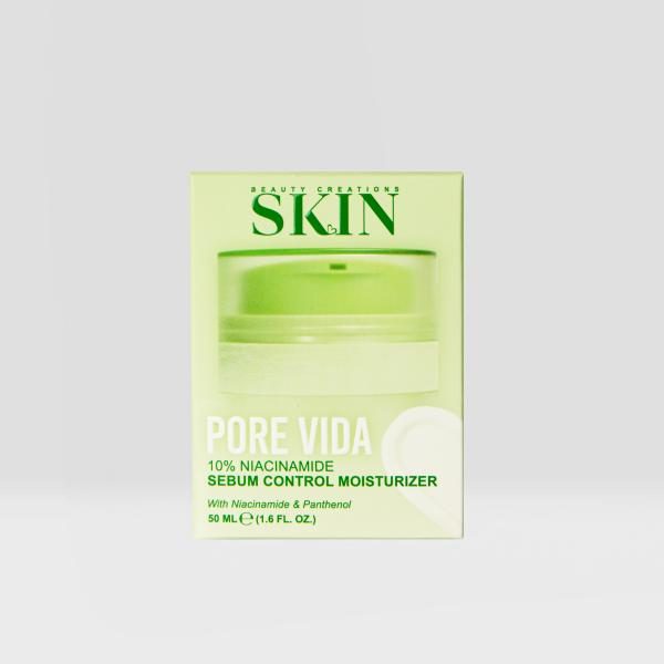 CREMA FACIAL NIACINAMIDE 10% PORE VIDA BEAUTY CREATIONS