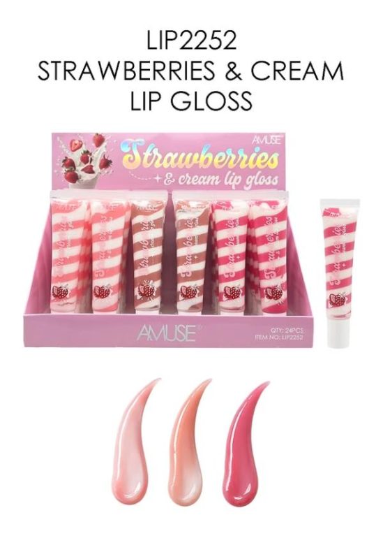 BRILLO LABIAL CREMOSO STRAWBERRIES AMUSE