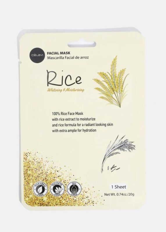 MASCARILLA FACIAL DE ARROZ CELAI MK019