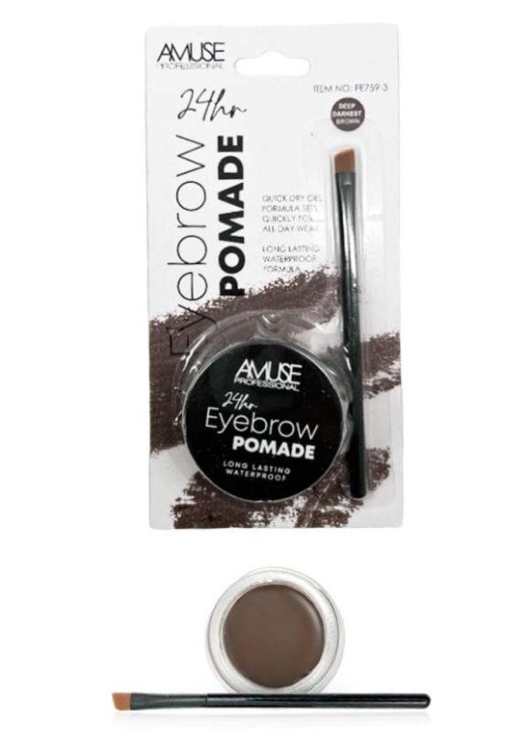 GEL DE CEJAS 24H AMUSE FE759-3 DEEP DARK BROWN