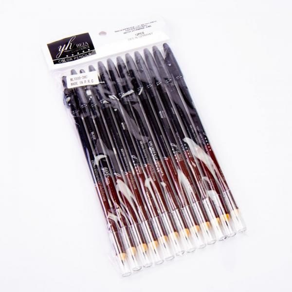 LAPIZ DOBLE NEGRO Y CAFE OSCURO YH BEJA YH-ML1800-2MO