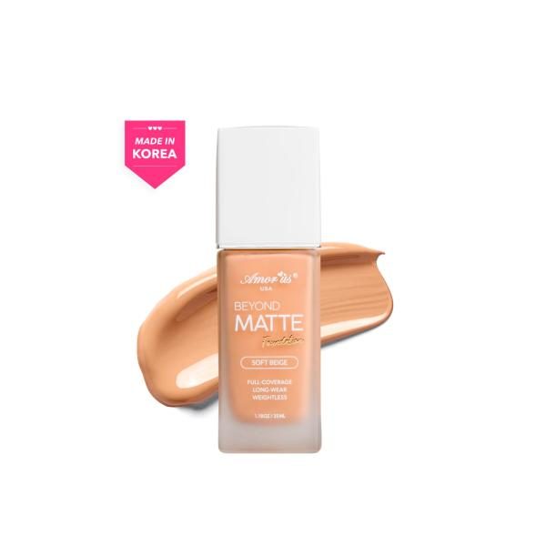 BASE LIQUIDA MATTE SOFT BEIGE AMOR US BEYOND
