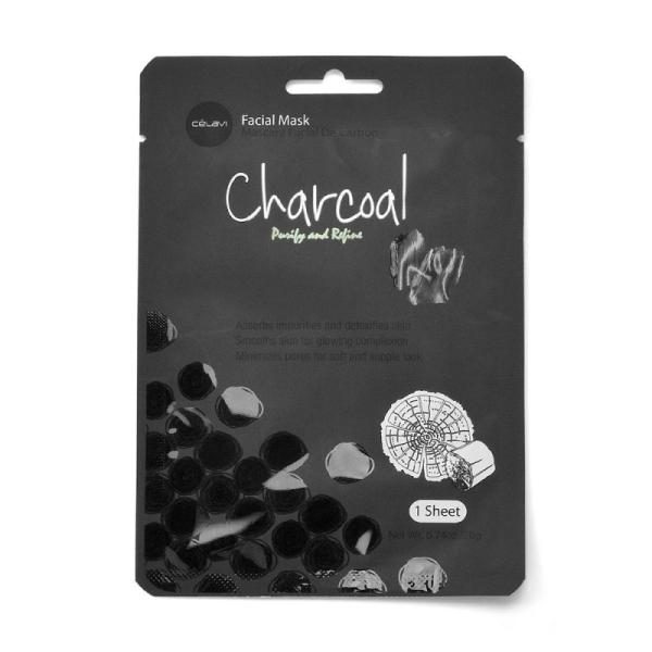 MASCARILLA FACIAL CHARCOAL CELAI MK011