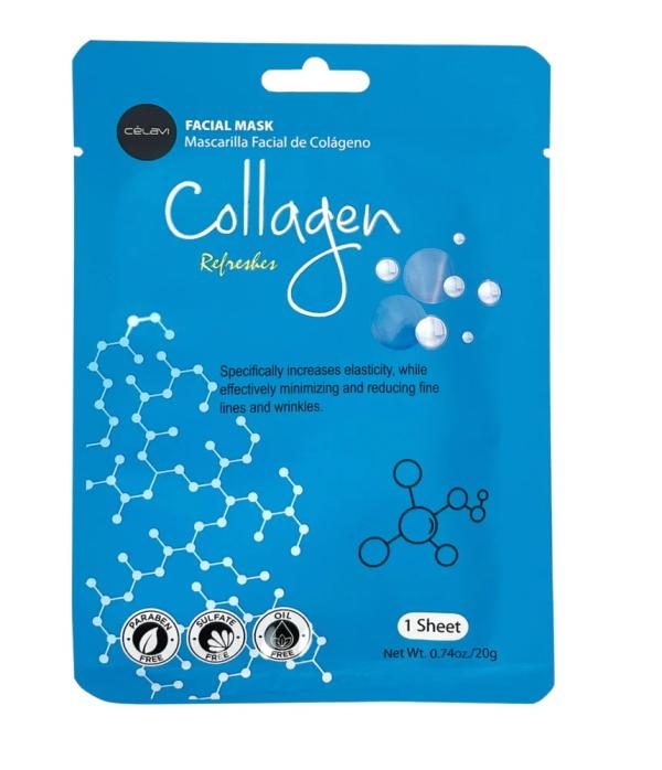 MASCARILLA FACIAL COLAGENO CELAI MK012