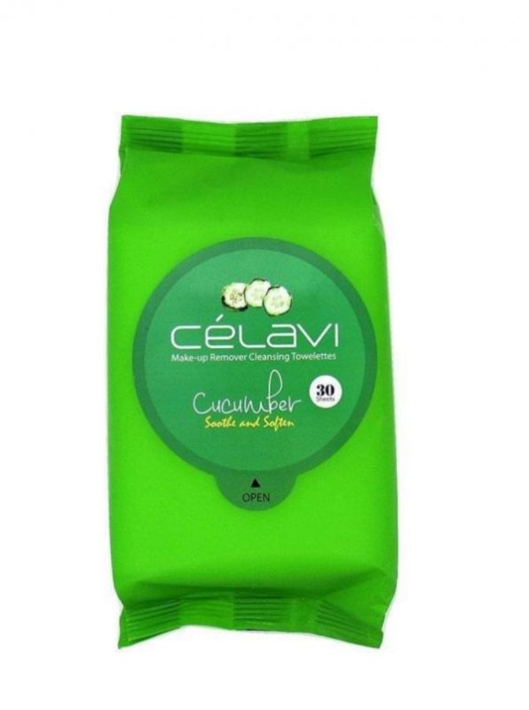 TOALLAS DESMAQUILLANTE CELAVI DE PEPINO MT004