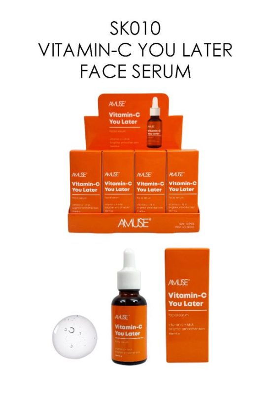 SERUM FACIAL DE VITAMINA-C AMUSE