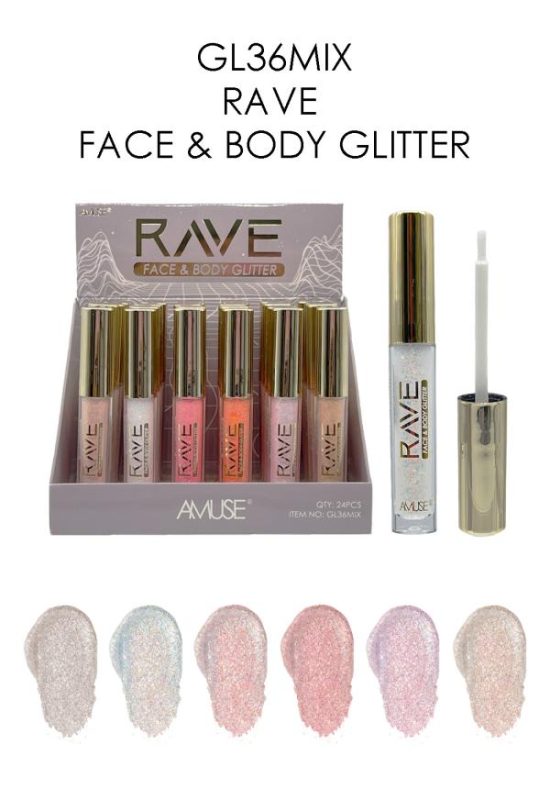 FACE AND BODY GLITTEER AMUSE DESC*